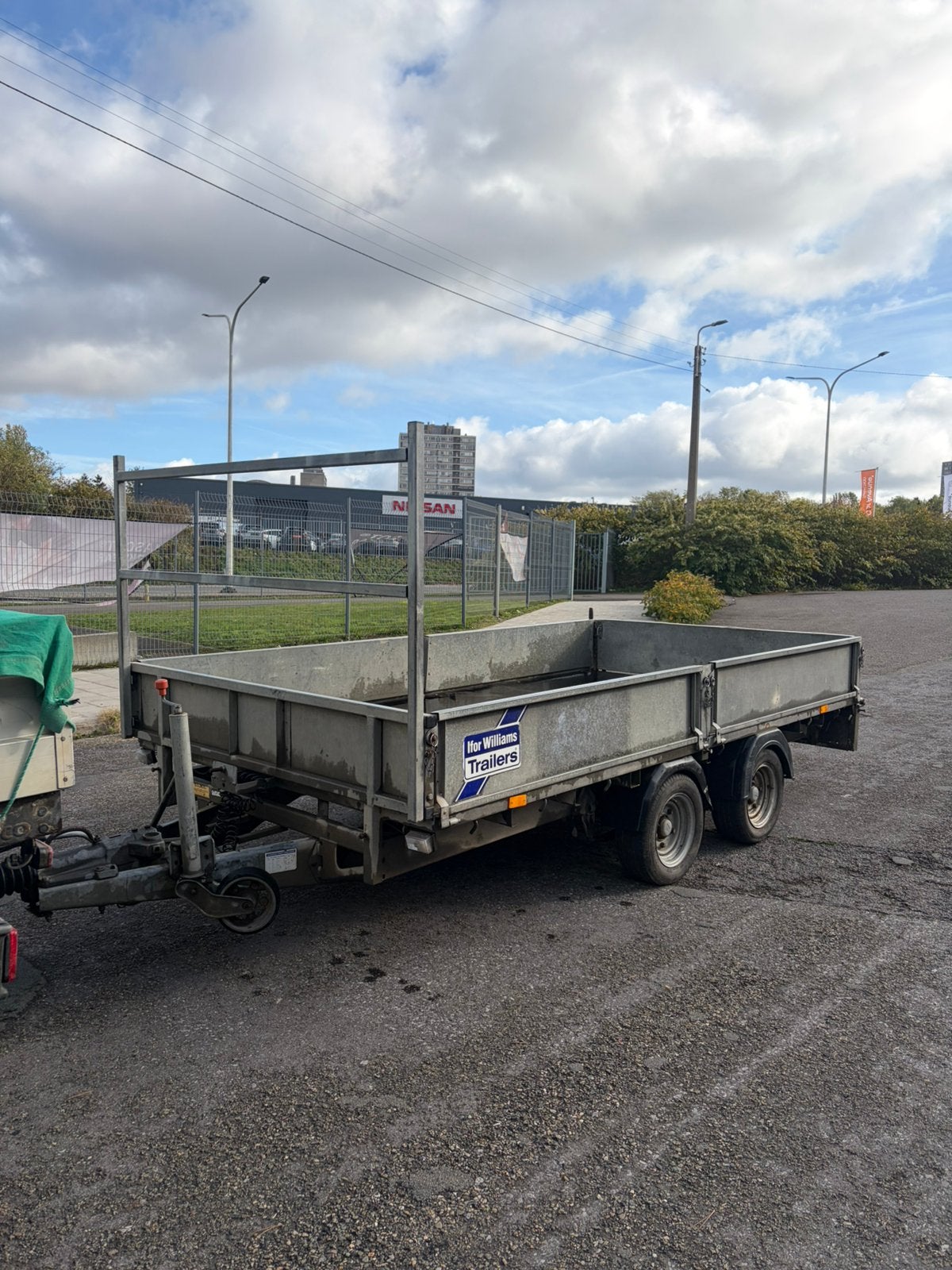 Trailer van Ifor Williams, Ophalen, Gebruikt