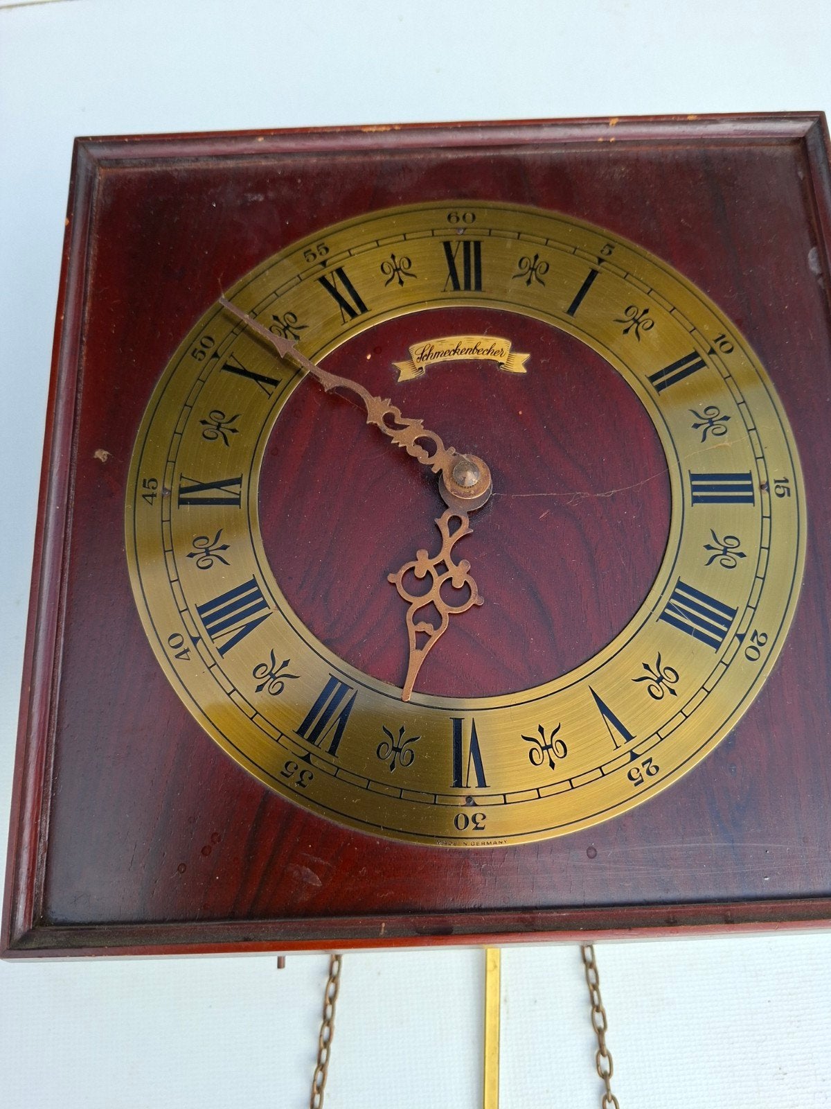 oude klok met gewichten, Antiek en Kunst, Ophalen