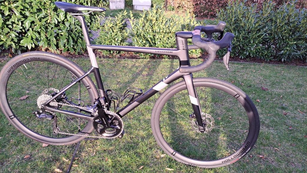 Cannondale SuperSix EVO 2023 – Shimano 105 Di2 – Matte Black, Autres marques, 10 à 15 vitesses, Comme neuf, Enlèvement
