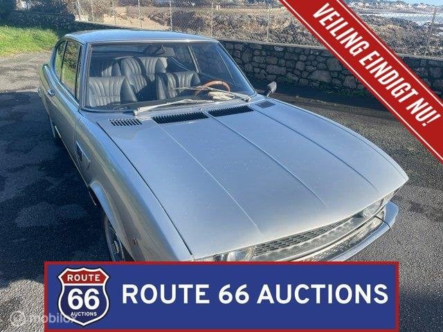 Fiat Dino | 1967 | Route 66 Auctions, Zwart, Bedrijf, Handgeschakeld, Overige carrosserie