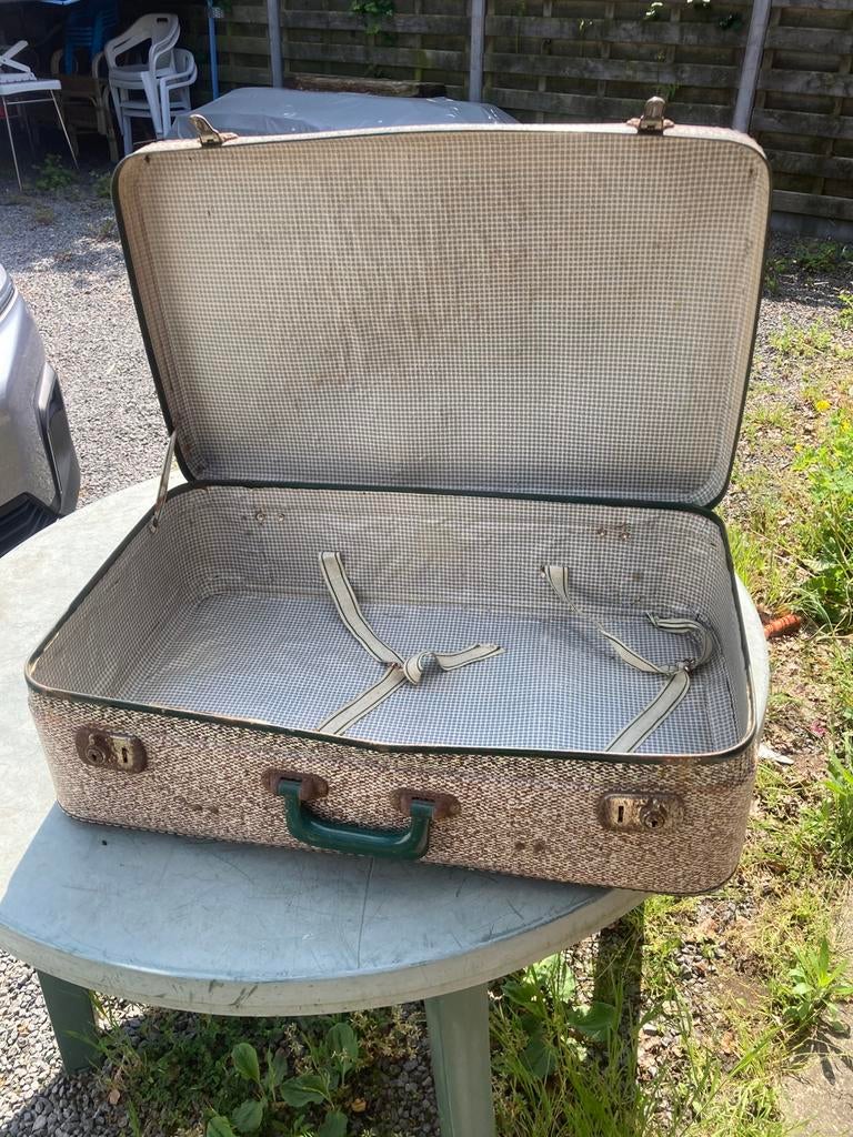 Vintage valies, Handtassen en Accessoires, Ophalen, Zo goed als nieuw