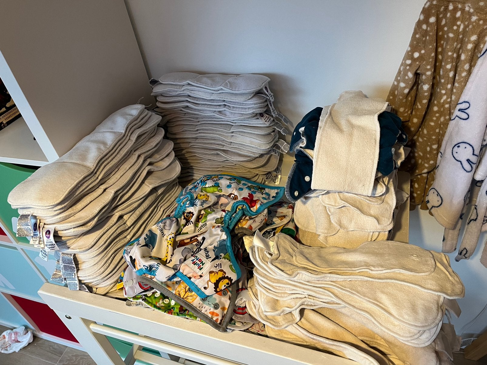Groot lot herbruikbare pampers, Enlèvement, Utilisé
