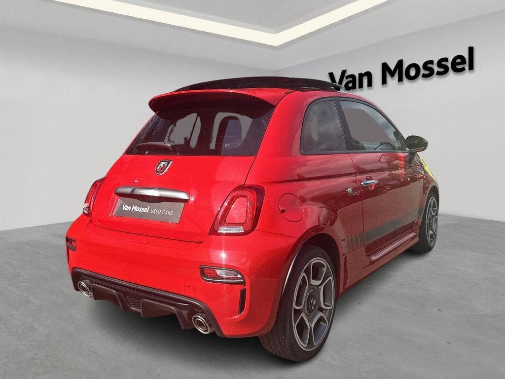 Abarth 595 1.4 T-Jet, Autos, Abarth, Rouge, 145 ch, Achat, Noir