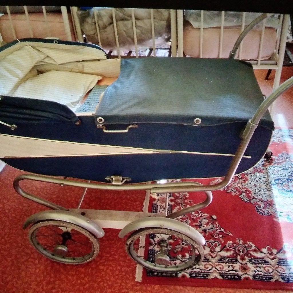 Ancienne poussette vintage, Antiquités & Art, Enlèvement