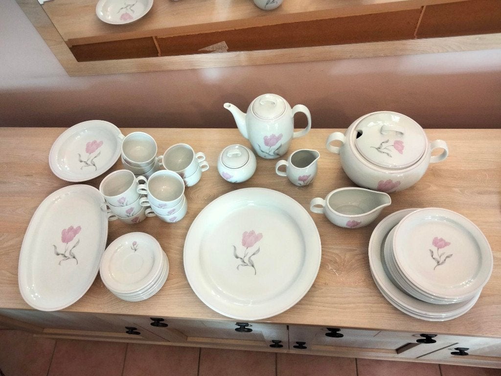 service de table,café/thé assorti porcelaine fine Wałbrzych, Antiquités & Art, Enlèvement