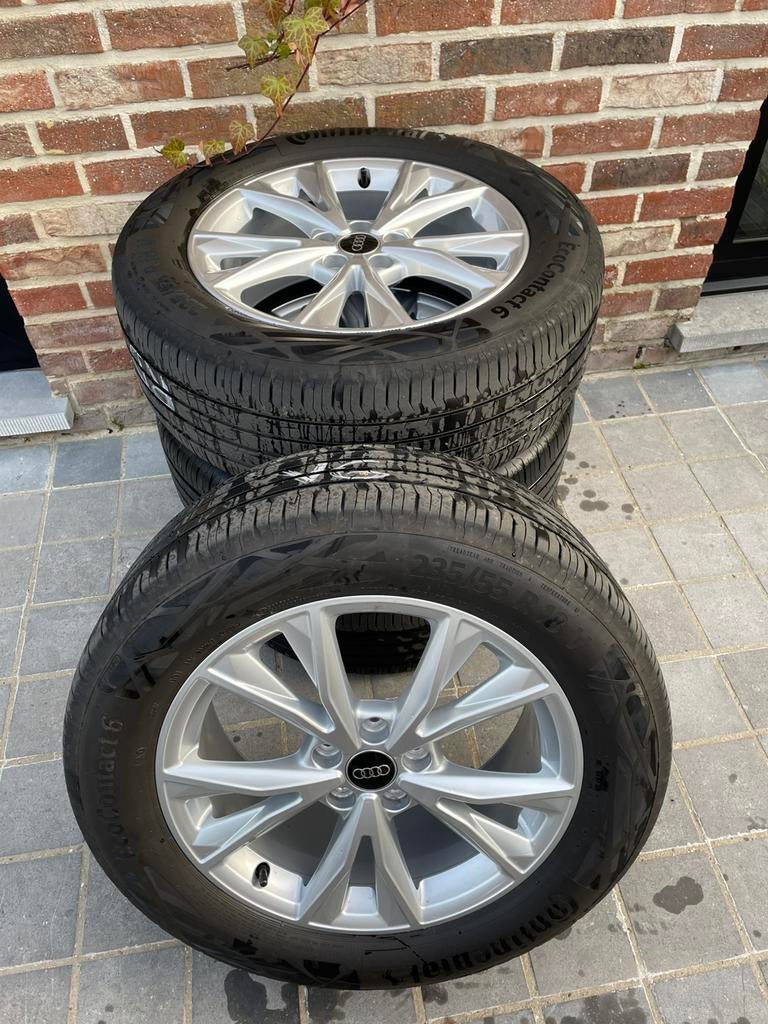 Pneus ete neufs + jantes neuves audi Q3 2024, Enlèvement, Pneus été, Pneu(s)