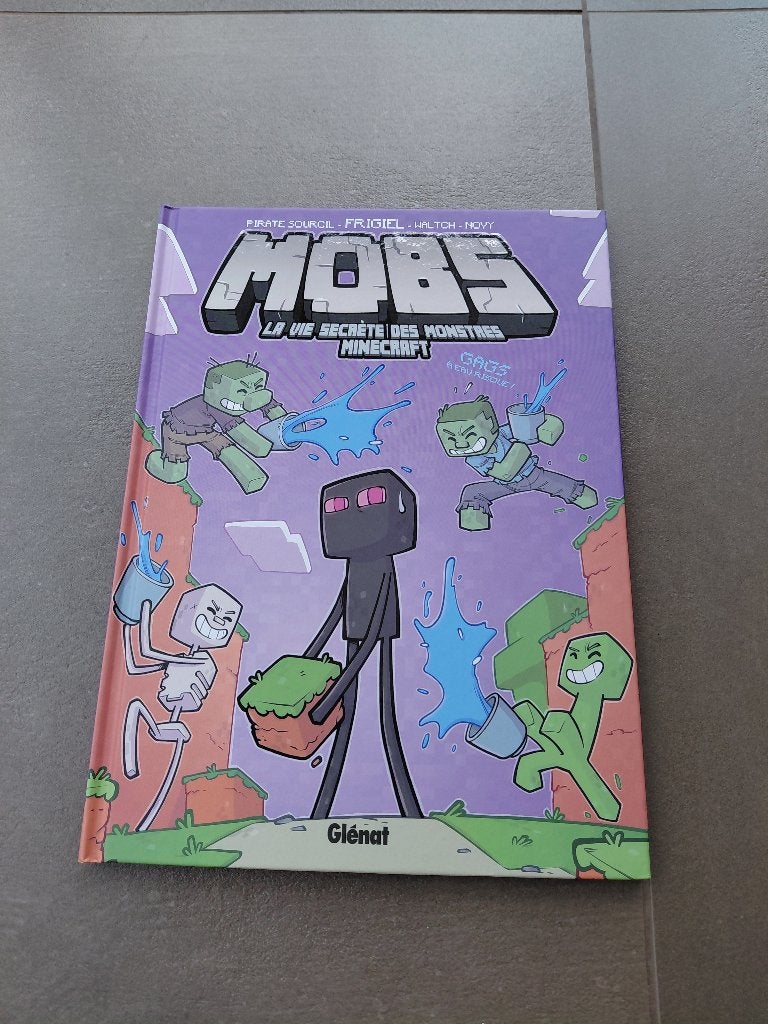 Mobs Het geheime leven van monsters Minecraft Water Gags, Boeken, Ophalen of Verzenden, Zo goed als nieuw, Jongen of Meisje, 5 of 6 jaar
