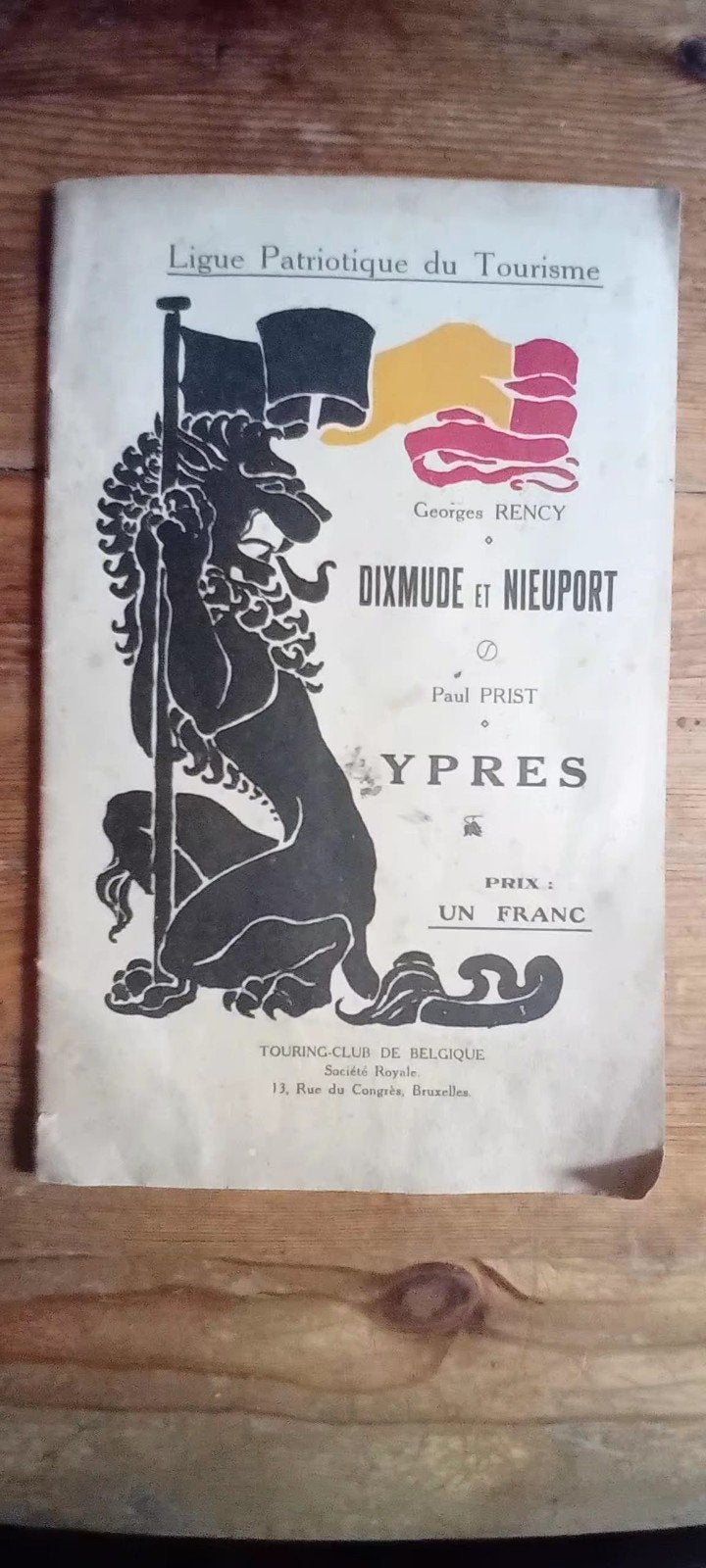 Ligue patriotique du tourisme., Antiquités & Art, Antiquités | Livres & Manuscrits, Enlèvement ou Envoi