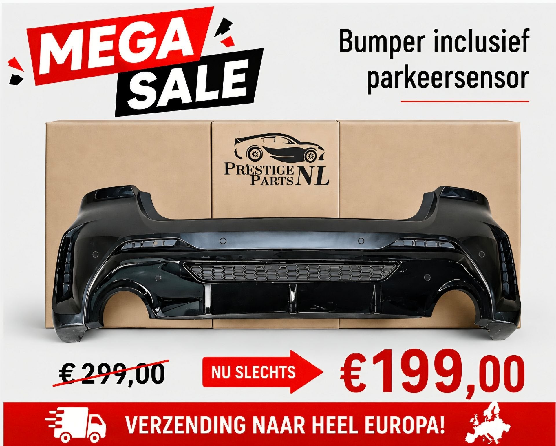 Achterbumper BMW 1 Serie F40 M128i M135i 6xPDC 51128074426, Gebruikt, -, Ophalen of Verzenden, Achter