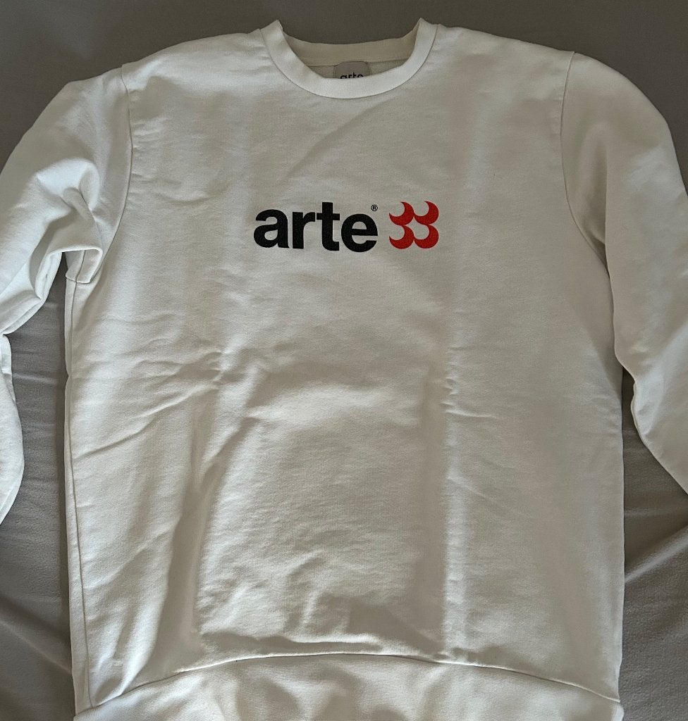 Witte Arte Sweater, maat M, Andere, Maat 48/50 (M), Wit, Ophalen of Verzenden