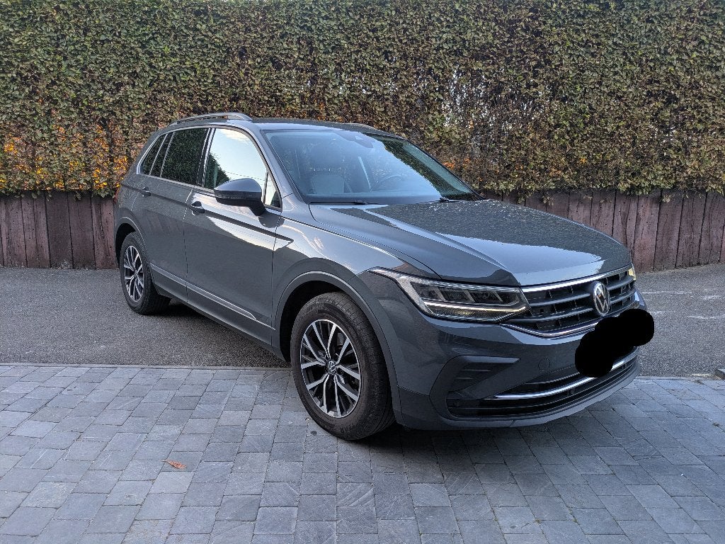 Volkswagen Tiguan 2021, Auto's, Leder, Particulier, Adaptive Cruise Control, Te koop