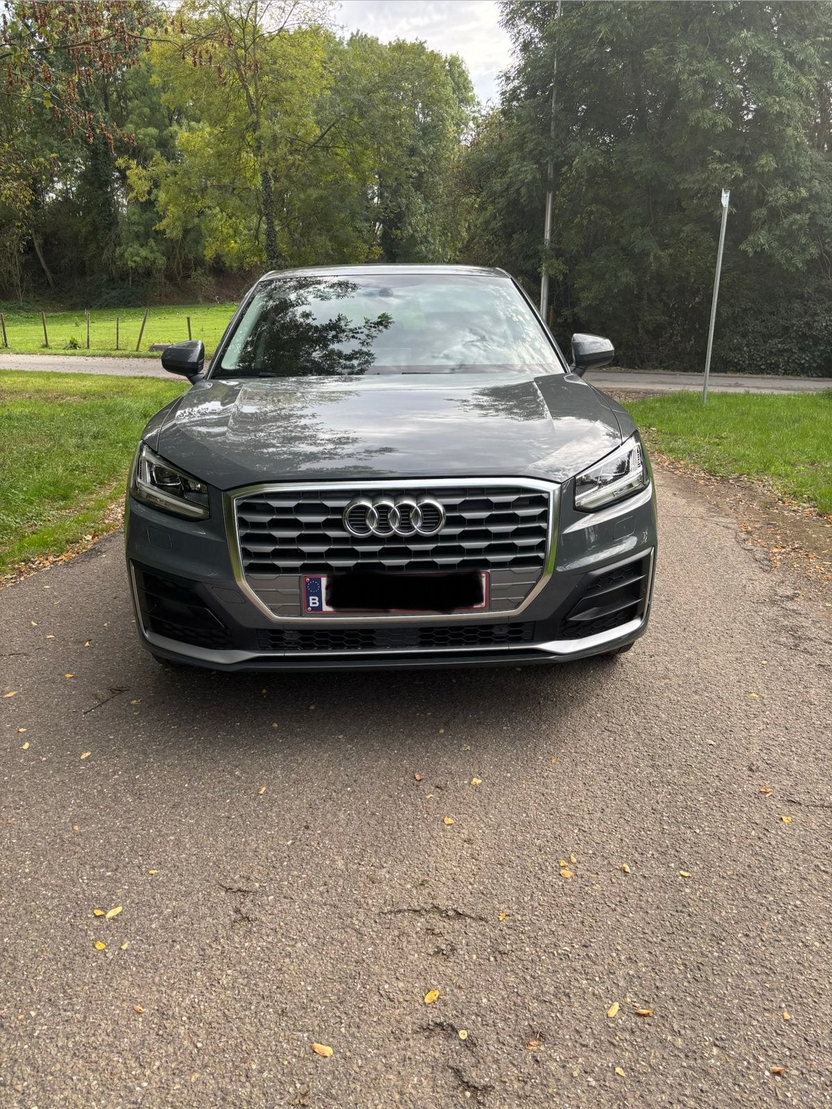 À vendre Audi Q2 30TFSI 2020/09 67 000 km S-Line, Autos, Cuir, Argent ou Gris, Achat, Boîte manuelle