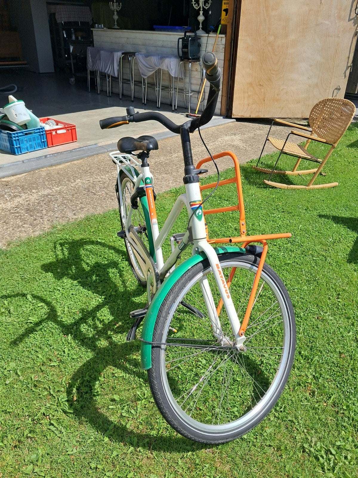 Batavusfiets met voorrek stevig, Fietsen en Brommers, Fietsen | Driewielfietsen, Ophalen