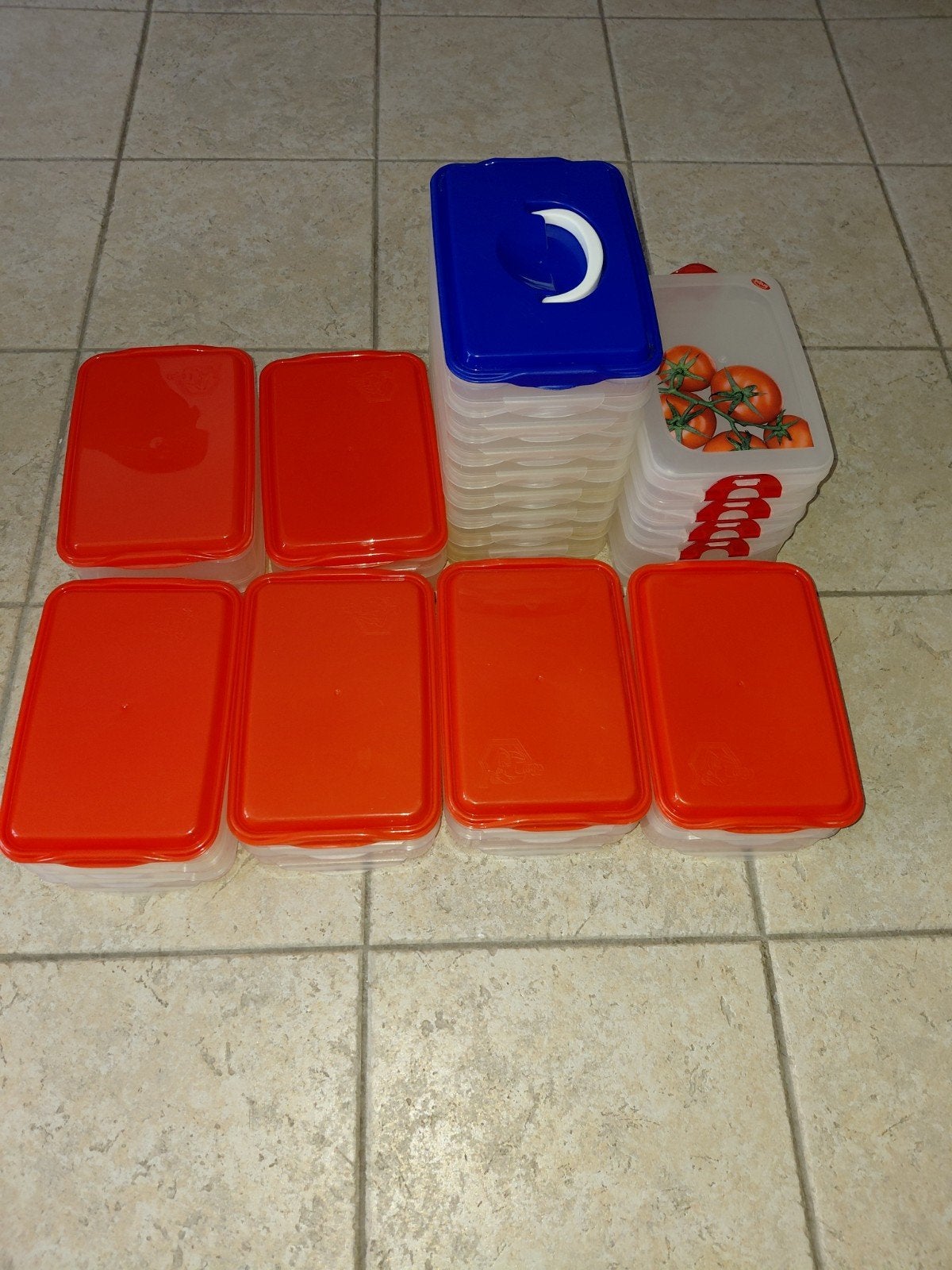 lot boites de conservation rangement, Huis en Inrichting, Keuken | Tupperware, Ophalen
