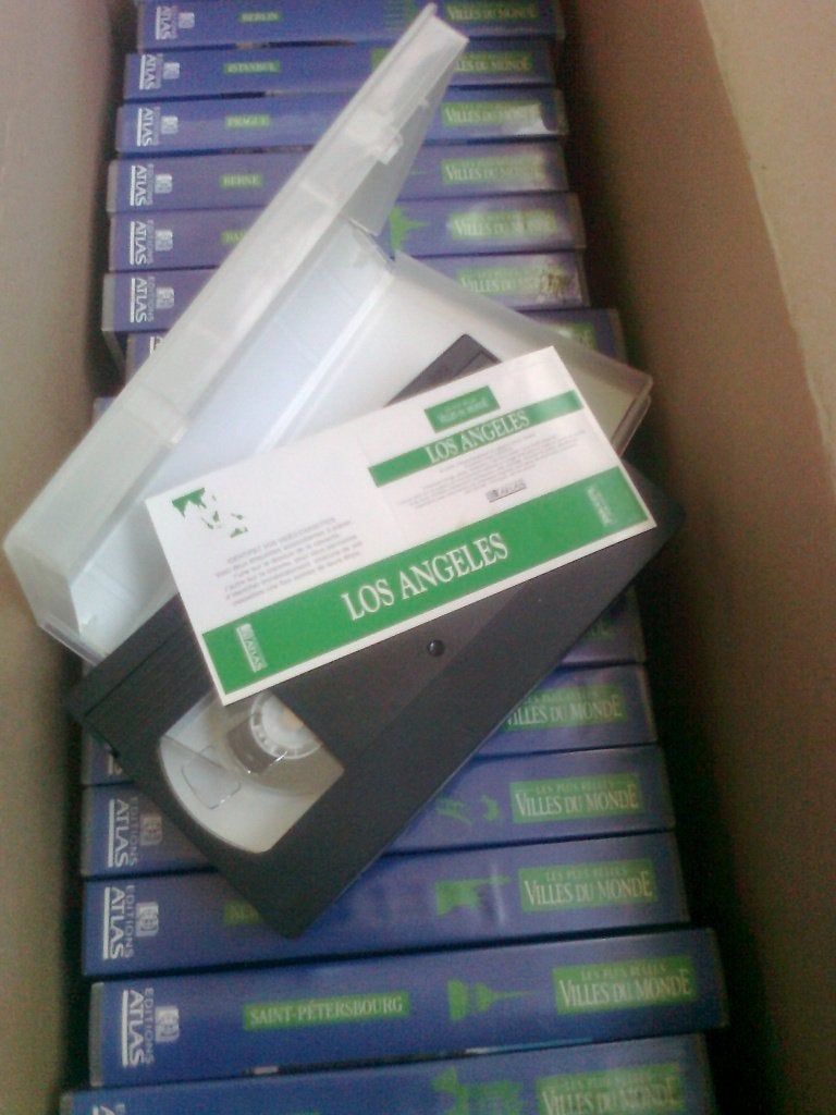 cassettes videos vhs - Atlas les plus belles villes du monde, Documentaire, Tous les âges, Français, Utilisé