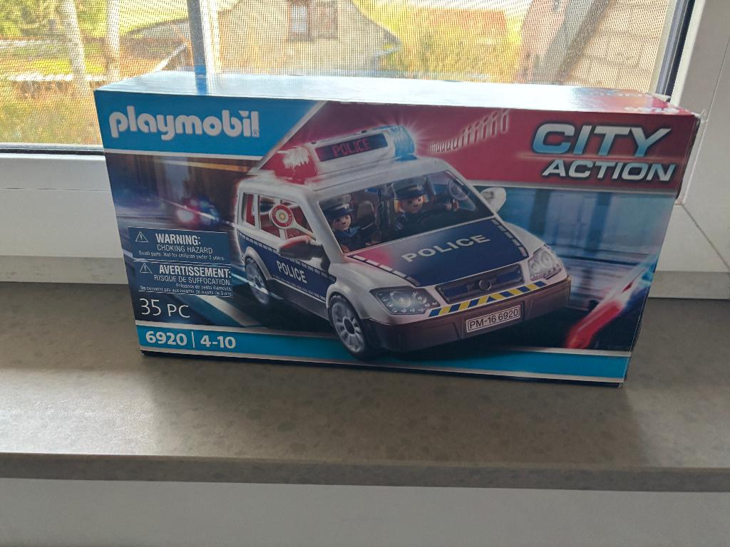 Playmobil 6920, Politiepatrouille met licht en geluid, Ophalen, Gebruikt, Complete set