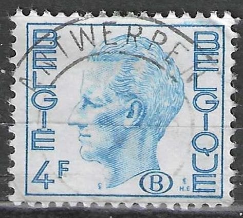 Belgique 1974 - Yvert 69SE - Boudewijn - 4 F. (ST), Envoi, Affranchi, Oblitéré, Maison royale