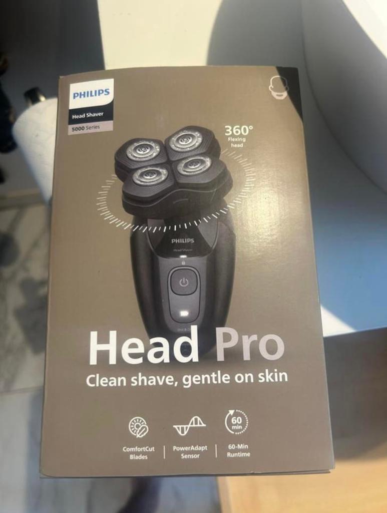 philips head shaver 5000 360graden, Ophalen, Zo goed als nieuw, Tondeuse