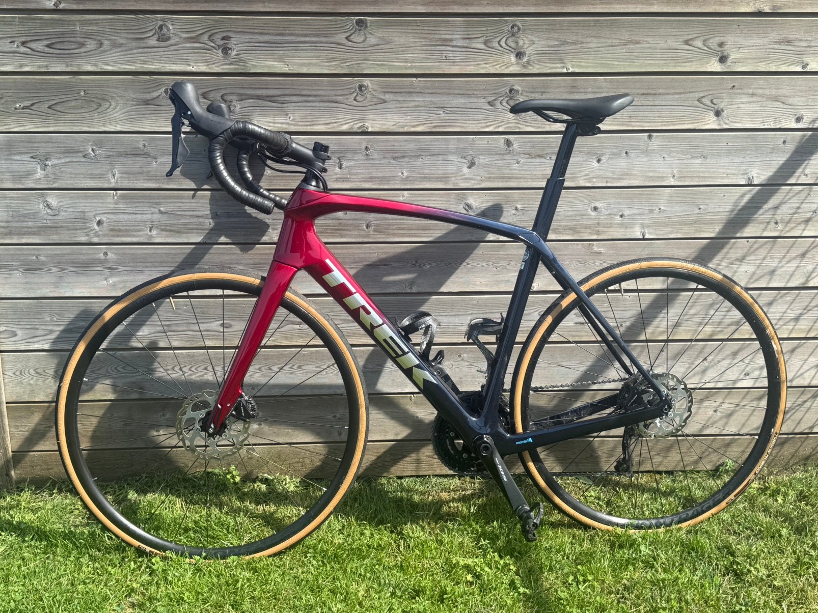 Trek Domane SL5 Carbon Disc – maat 56 – Shimano 105, Fietsen en Brommers, Fietsen | Racefietsen, Ophalen, Zo goed als nieuw, Carbon