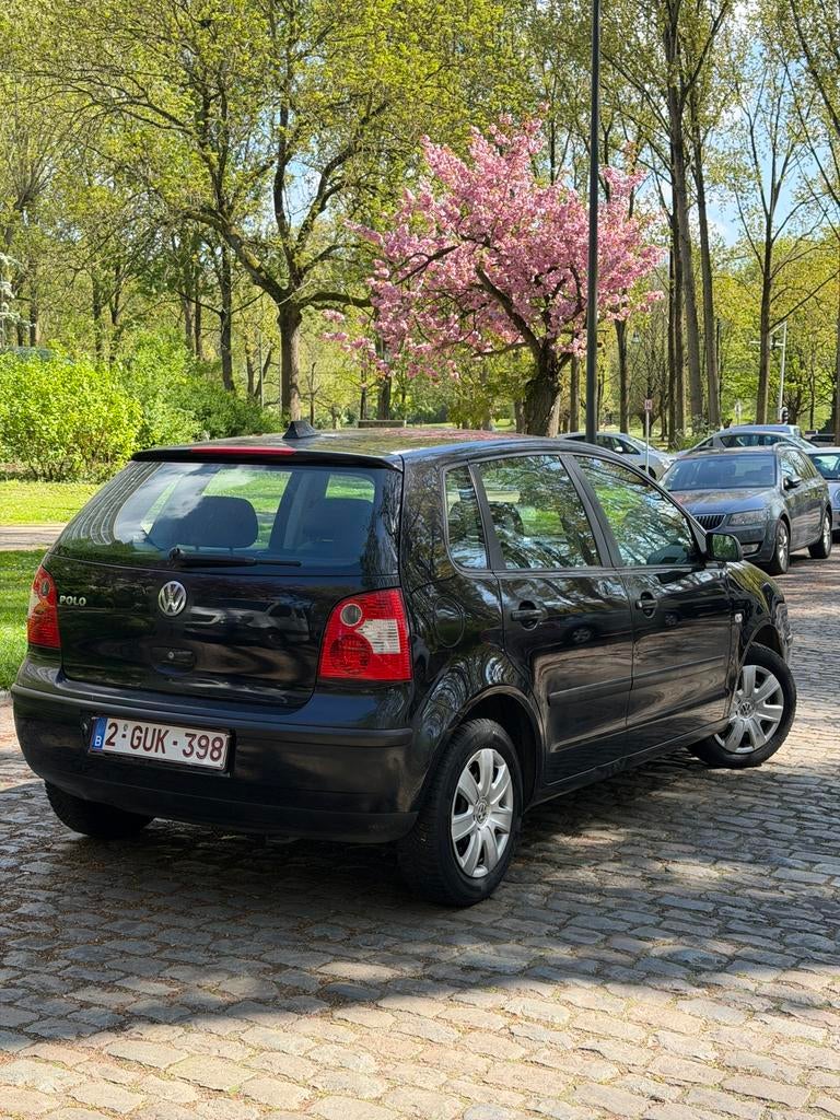 VW Polo 13,5 km, Auto's, Voorwielaandrijving, Stof, Zwart, 3 cilinders
