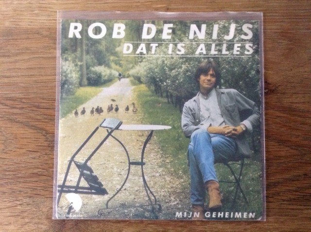 single rob de nijs, En néerlandais, Enlèvement ou Envoi, Housse de protection extérieure, 7 inch