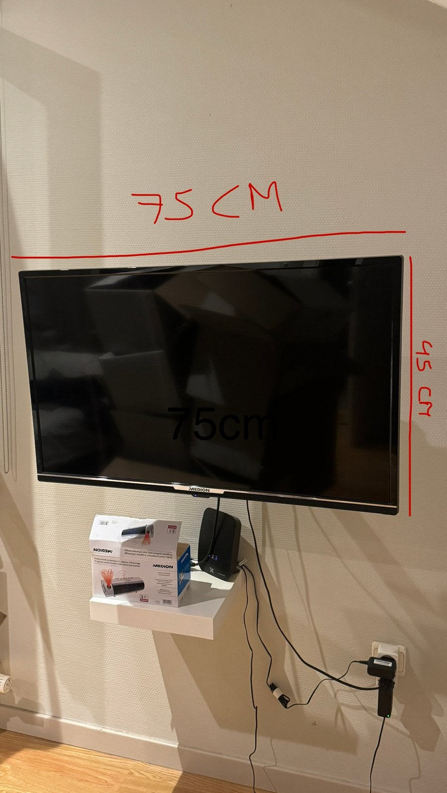 Medion smart tv, TV, Hi-fi & Vidéo, Télévisions, Enlèvement, Comme neuf