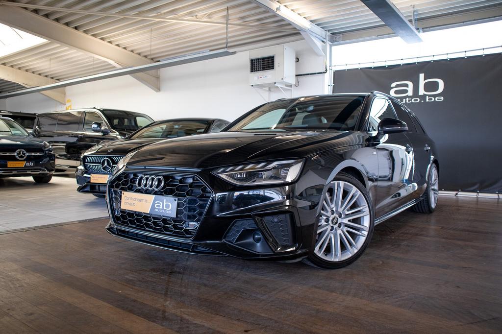 Audi A4 S-LINE, PANO. DAK, APPLE/ANDROID, CAMERA, TREKHAAK, Auto's, Audi, 4 cilinders, 1984 cc, 0 kg, A4