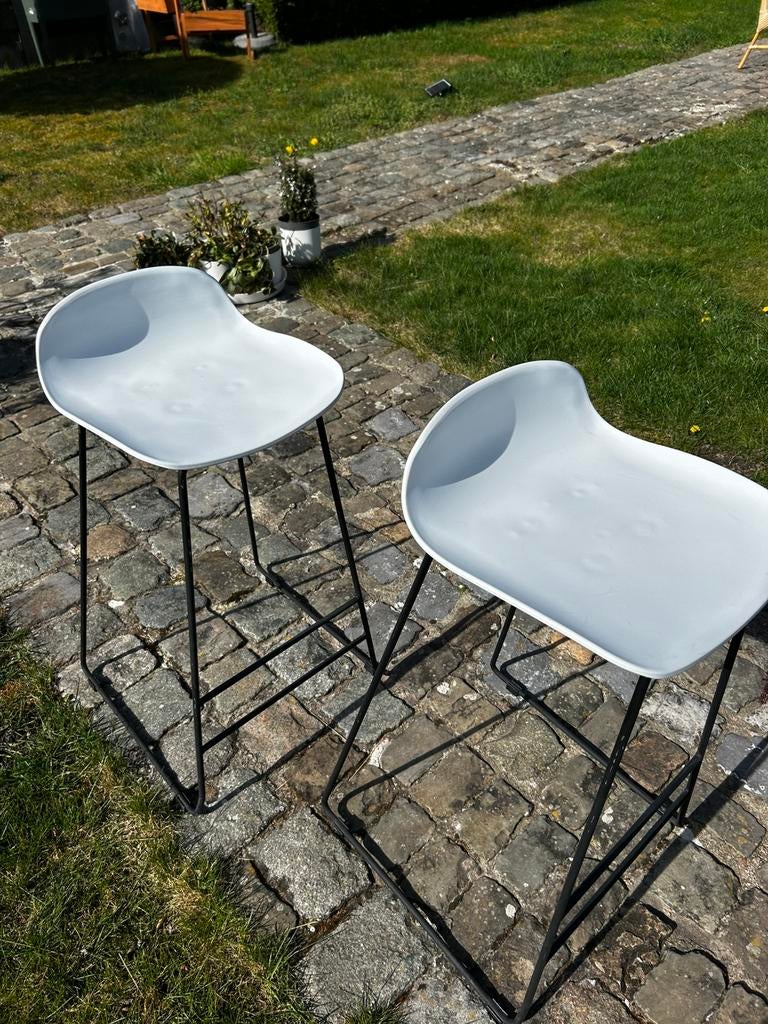 Twee barstoel, Avec repose-pieds, 2 tabourets, Synthétique, Enlèvement