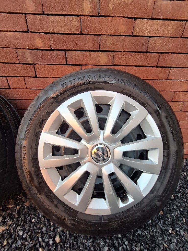 Zomerbanden Dunlop, Auto-onderdelen, Banden en Velgen, Ophalen, Gebruikt, 16 inch, Banden en Velgen