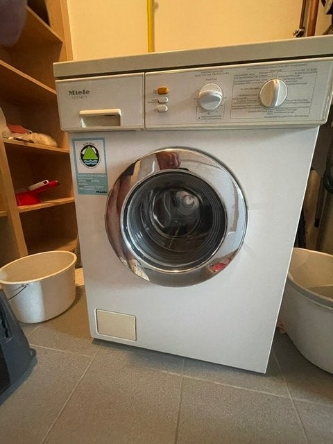 Miele wasmachine, Ophalen