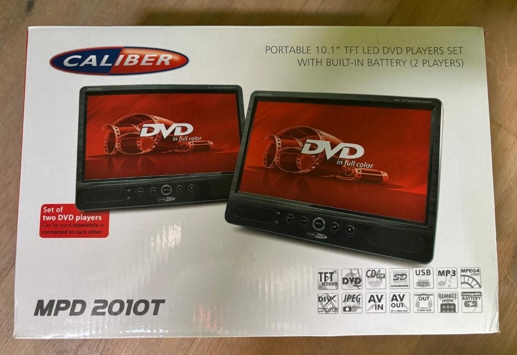 Draagbare DVD speler Caliber  MDP2010, Audio, Tv en Foto, DVD spelers, Gebruikt, Draagbaar, Ophalen, Overige merken