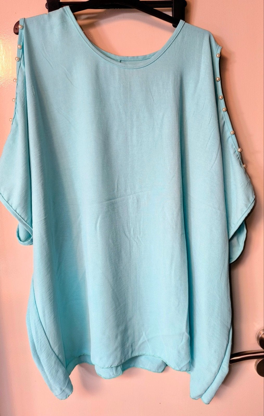Tuniek., Blauw, Blouse of Tuniek, Ophalen of Verzenden, Zo goed als nieuw
