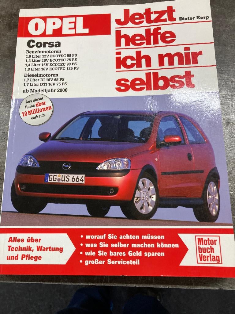 Werkplaatshandboek Opel corsa, Auto diversen, Handleidingen en Instructieboekjes, Ophalen of Verzenden