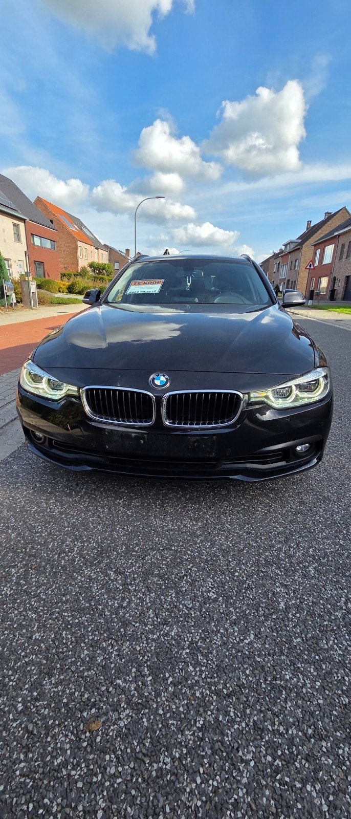 bmw 318i AUTOMAAT, Autos, 100 kW, Achat, Euro 6, Noir