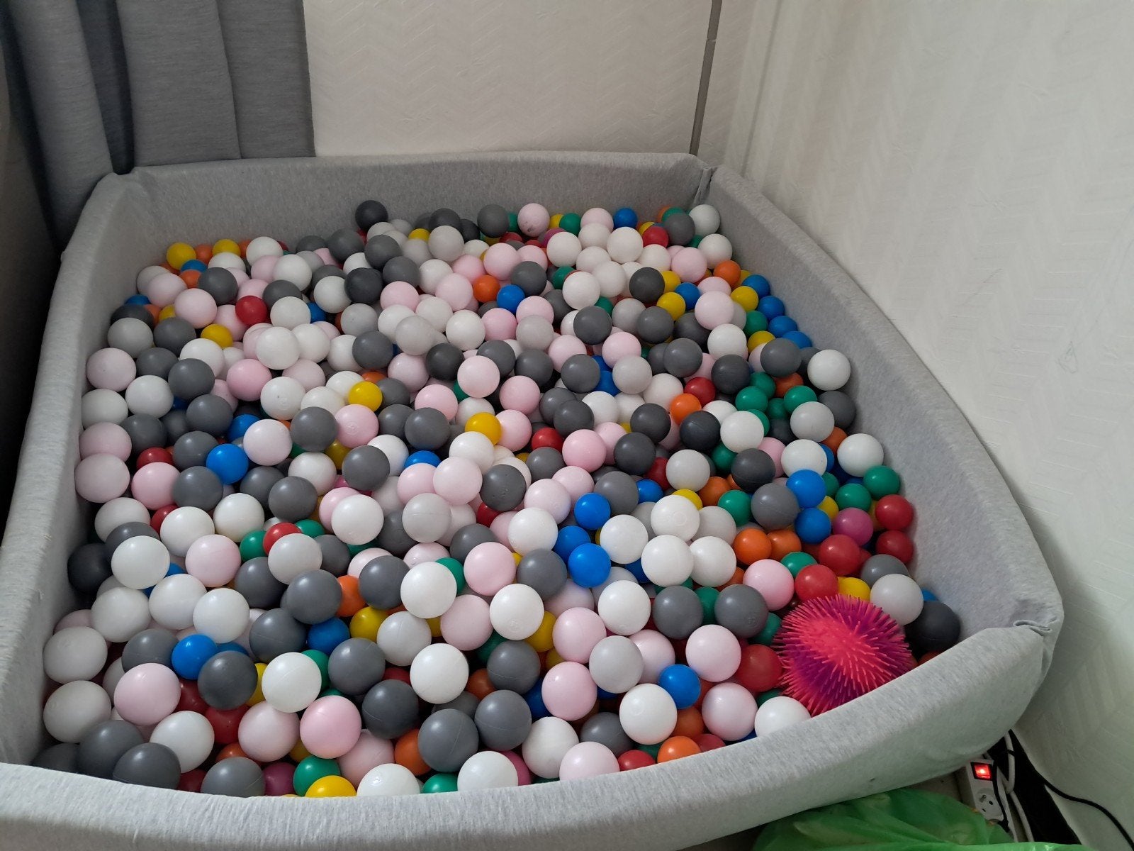 Ballenbad, afmetingen 120x120 met Ballenbad., Kinderen en Baby's, Ophalen, Gebruikt