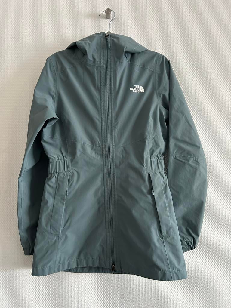 Lichtblauwe regenjas The North Face maat Xs, Ophalen of Verzenden, Zo goed als nieuw, Maat 34 (XS) of kleiner, Blauw