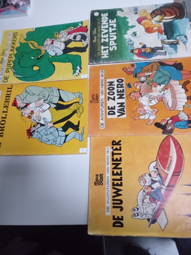 nero's, Boeken, Meerdere stripboeken, Ophalen of Verzenden, Gelezen