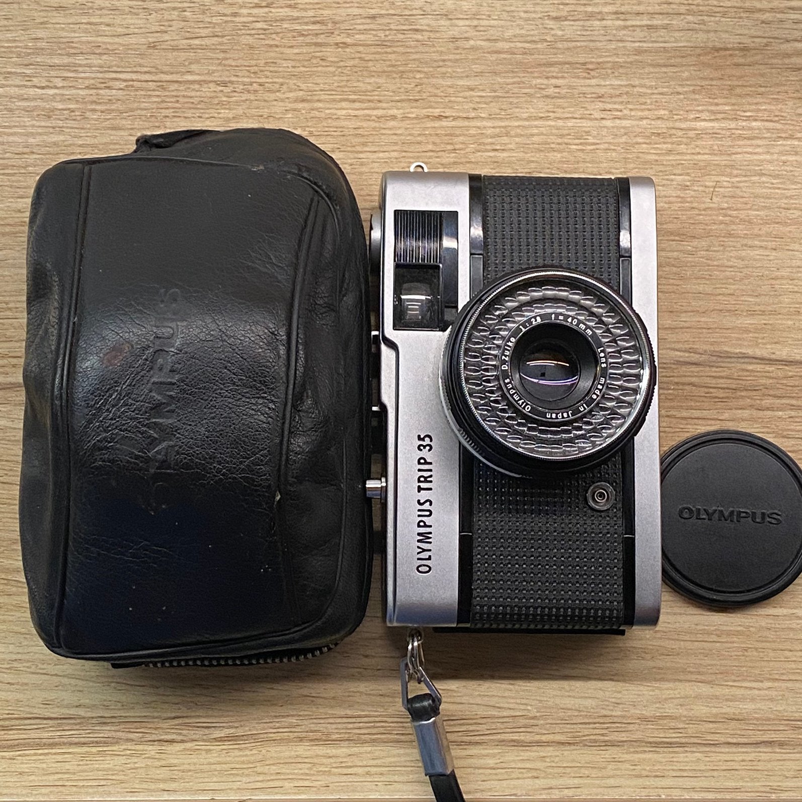 Olympus Trip 35, Zuiko 40mm f2.8 *comme neuf, Enlèvement ou Envoi, Comme neuf, Compact, Olympus