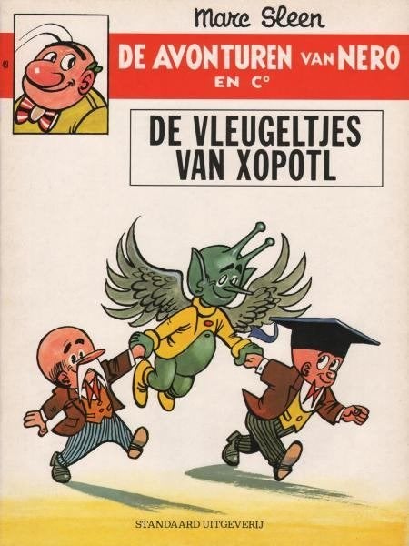 DE AVONTUREN van NERO en c De vleugeltjes van Xopotl  Sleen, Boeken, Ophalen, Marc Sleen, Eén stripboek, Zo goed als nieuw