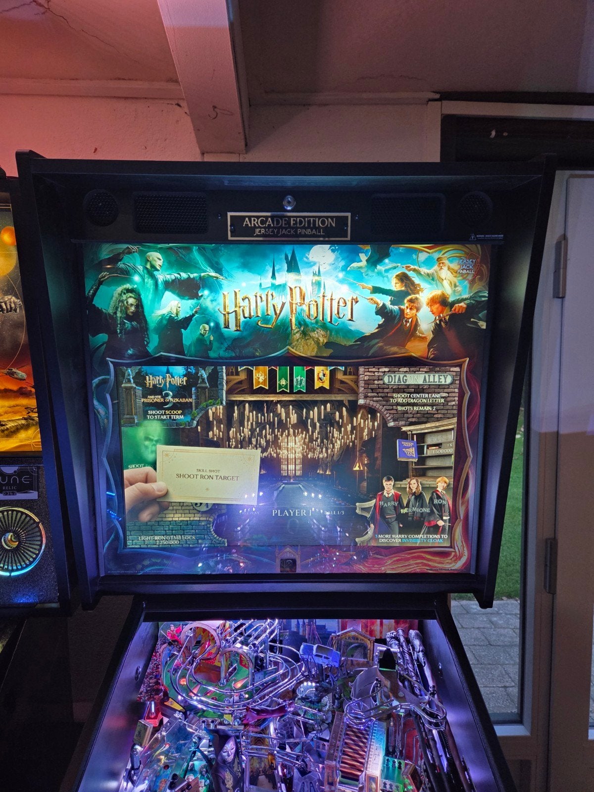HUO Harry Potter Arcade Edition à échanger, Collections, Autres marques, Flipper (jeu), Comme neuf, Enlèvement