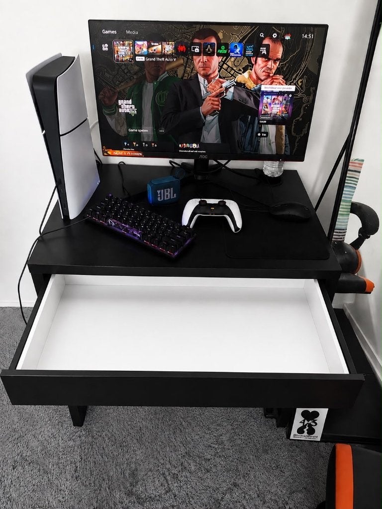 Bureau IKEA, Bureau d'ordinateur, Utilisé, IKEA, Enlèvement