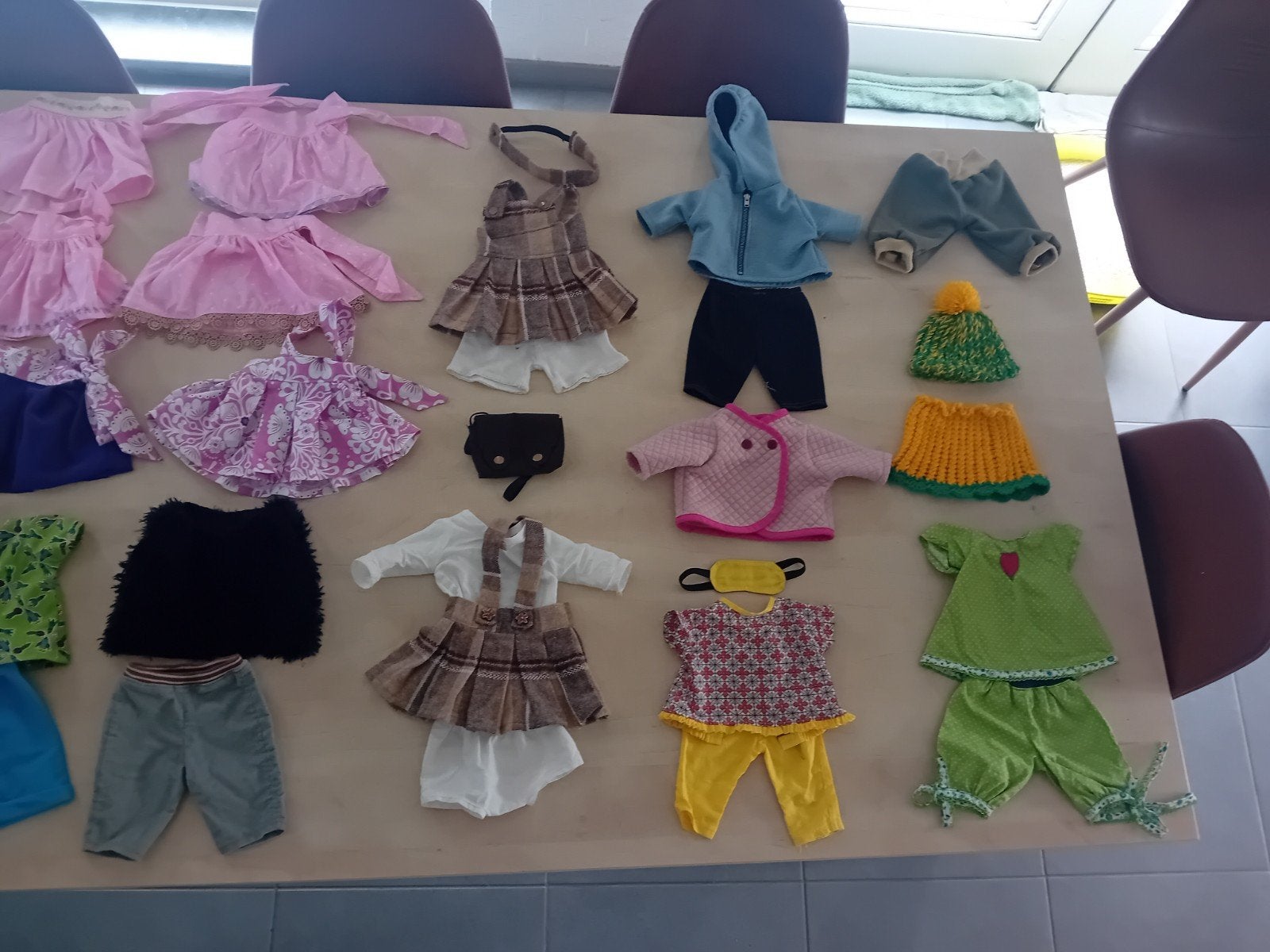 Zelfgemaakte poppen kleding op BabyBorn formaat., Ophalen