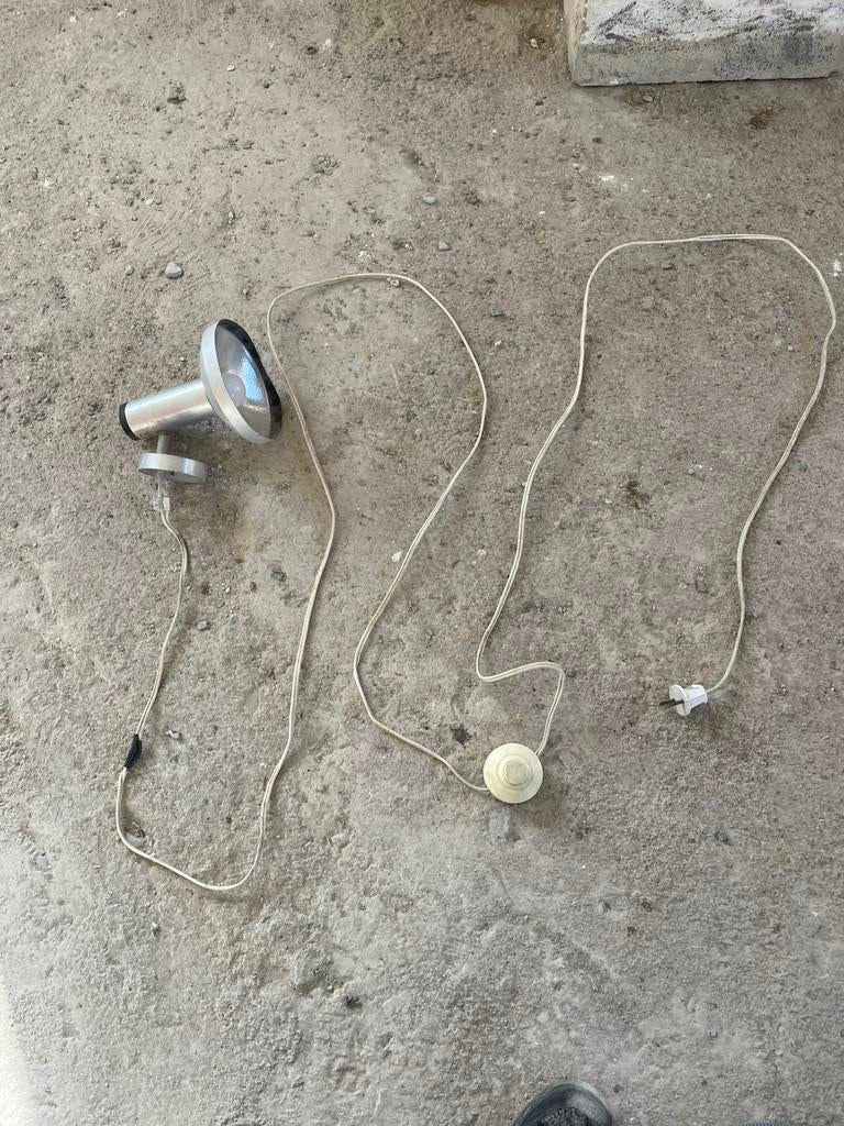 Lamp met stekker en schakelaar, Ophalen, Gebruikt