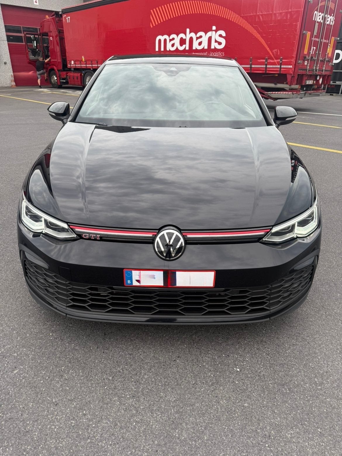 Golf 8 GTI, Automaat, Euro 6, Zwart, Leder