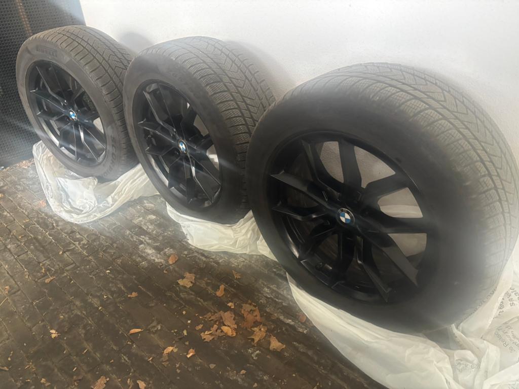 4 Velgen 19 BMW X5 G05 X6 G06 type 734 6880685, Auto-onderdelen, Banden en Velgen, Gebruikt, 265 mm, Winterbanden, Band(en)