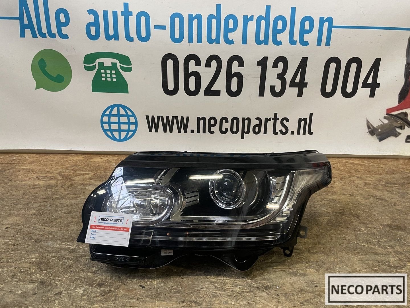 RANGE ROVER VOGUE L405 XENON LED KOPLAMP CK52-13W030-KB, -, -, Ophalen of Verzenden, -