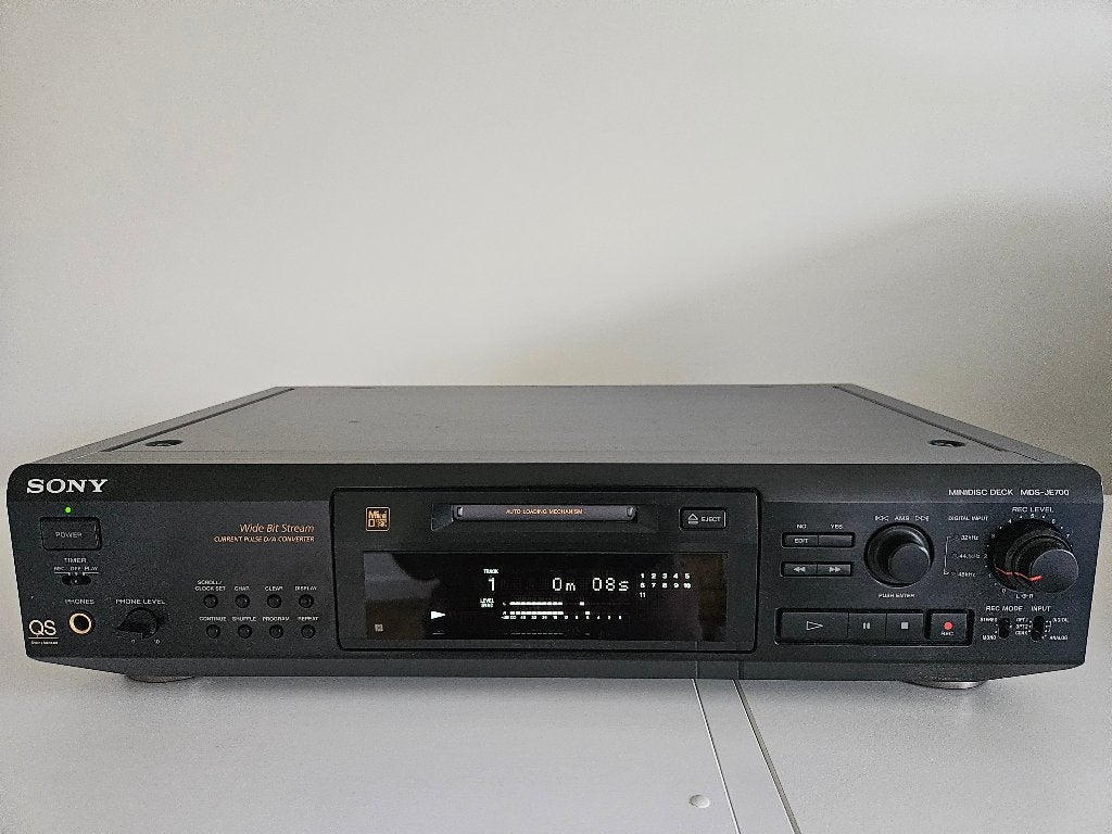 Sony MDS-JE700 minidisc recorder, Verzenden, Minidisc-recorder