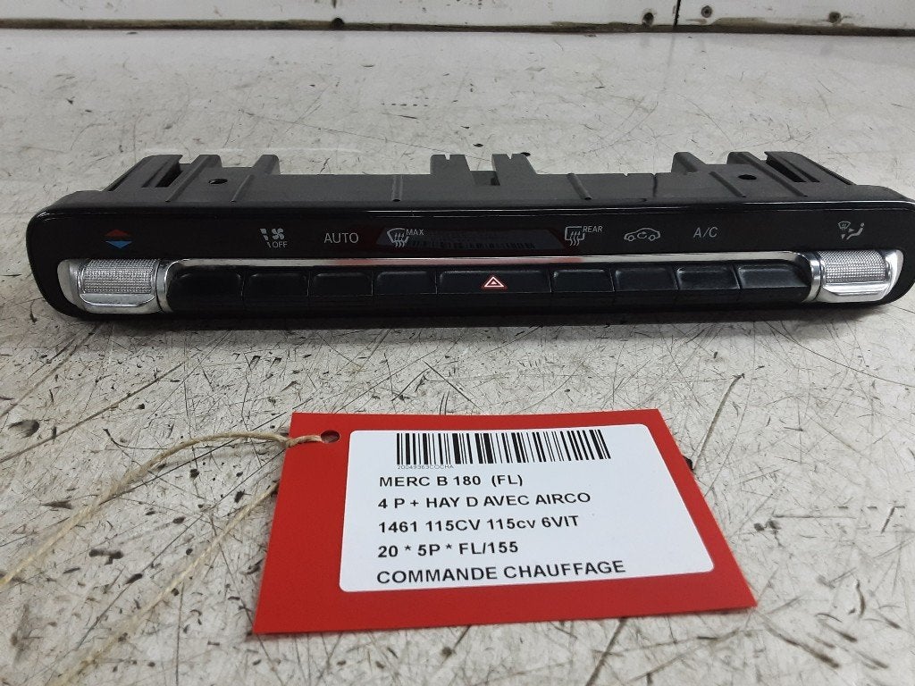 BEDIENINGSPANEEL VERWARMING B (W247) (A2479056503001), Auto-onderdelen, Dashboard en Schakelaars, Mercedes-Benz, Gebruikt