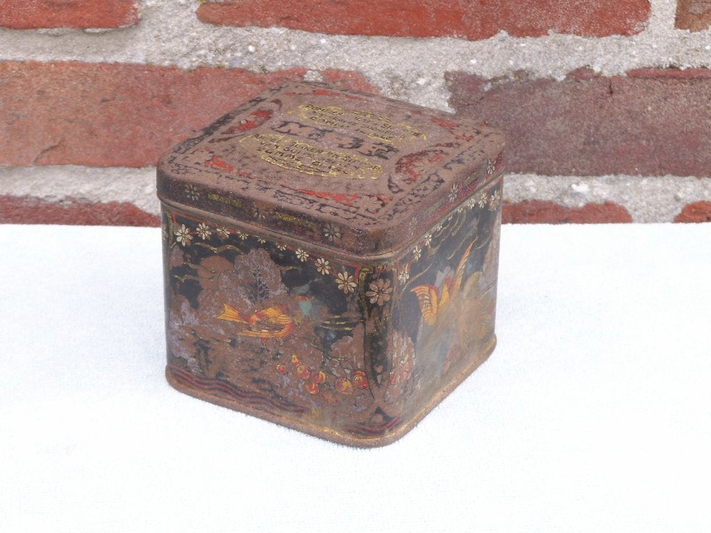 Boîte en étain, ancienne boîte à sirop MPR., Enlèvement ou Envoi, Utilisé, Autre, Autres marques