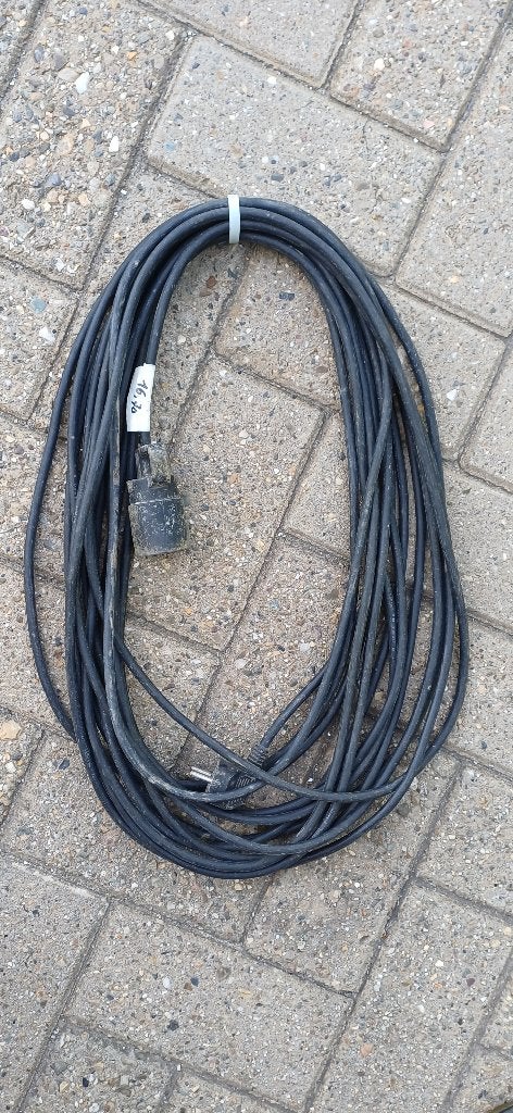 Verlengkabel, Doe-het-zelf en Bouw, Ophalen, Gebruikt, Kabel of Snoer